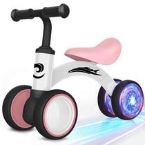 Balance Bike Gamfeiny Colorful Lighting, menina de 1 ano