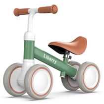 Balance Bike Liberry para 1-3 anos com assento ajustável verde