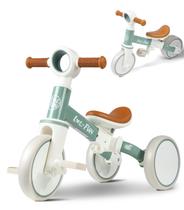 Balance Bike LOL-FUN 4 em 1 para meninos e meninas de 1 a 4 anos