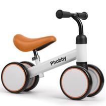 Balance Bike Phobby Baby de 1 a 3 anos com assento ajustável de 25 kg