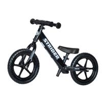 Balance Bike Strider 12 Pro Black Pearl para crianças de 1 a 4 anos