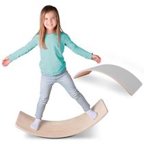Balance Board Acorn Avenue, criança infantil antiderrapante de 89 cm de madeira Balance Board Acorn Avenue, criança infantil antiderrapante de 89 cm de madeira