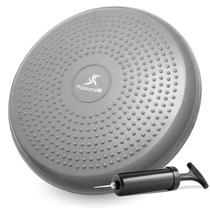 Balance Disc Trainer ProSourceFit Core 14” com bomba cinza