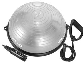 Balance Dome Bosu Pilates Vollo VP1037 Acompanha Bomba e Poster