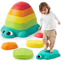 Balance Stepping Stones JOYIN Turtle Kids com mais de 3 anos (5 unidades)
