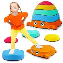 Balance Stepping Stones QANIY Crabs, 5 unidades para crianças a partir de 3 anos