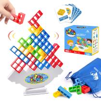 Balance Tower Game Tetra 48PCS Jogos de tabuleiro para crianças e adultos