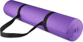 BalanceFrom Go Yoga Tapete de ioga antiderrapante roxo