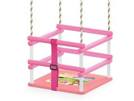 Balanço Bebê Rosa em Madeira Junges Balanço Bebê Rosa em Madeira Junges