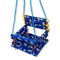 Balanço Cadeirinha Infantil Para Criança De Madeira Suporta 30 Kg