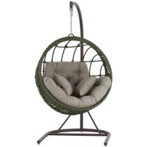 Balanço Corda Náutica Suspenso com Suporte em Alumínio Trama Original