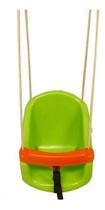 Balanço de Criança e Bebê de Plástico-Balanço Playground Parquinho Com Cinto-Varias Cores
