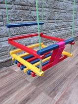 Balanço de Madeira Infantil: Diversão Natural para Crianças até 6 anos