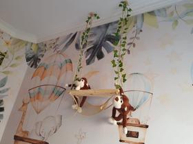 Balanço decorativo para quarto Infantil Safari