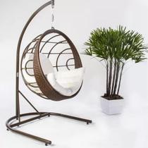 Balanço Fibra e Alumínio com Suporte de Área Externa Jardim Balanço Fibra e Alumínio com Suporte de Área Externa Jardim