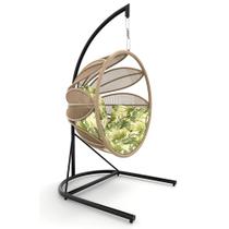 Balanço Flor em Corda Náutica Areia - Tecido Palmares Bege