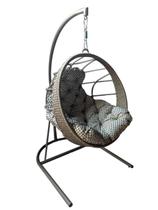 Balanço Hawaii Lua cheia com suporte - Corda náutica - Rami Balanço Hawaii Lua cheia com suporte - Corda náutica - Rami