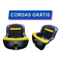 Balanço Infantil Bebê De Plástico Crianças 1 Até 6 Preto e Amarelo Balanço Infantil Bebê De Plástico Crianças 1 Até 6 Preto e Amarelo