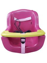 Balanço Infantil Bebê Rosa e Amarelo Brinquedo - Cia do Pula Pula Balanço Infantil Bebê Rosa e Amarelo Brinquedo - Cia do Pula Pula