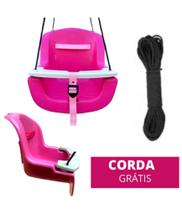 Balanço Infantil Menina Bebê Rosa Brinquedo - Cia do Pula Pula Balanço Infantil Menina Bebê Rosa Brinquedo - Cia do Pula Pula