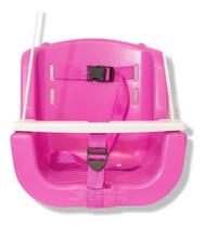 Balanço Infantil Menina Rosa Até 4 Anos Com Cinto De Segurança Balanço Infantil Menina Rosa Até 4 Anos Com Cinto De Segurança