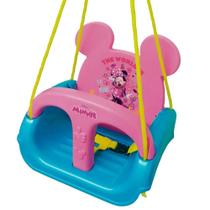Balanço Infantil Minnie 3 em 1 Disney Encosto Regulável - XALINGO