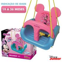 Balanço Infantil Minnie Com Encosto E Cinto 19809 - Xalingo