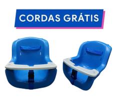 Balanço Infantil Plástico Bebê Criança Cadeirinha Com Corda - Cia do Pula Pula Balanço Infantil Plástico Bebê Criança Cadeirinha Com Corda - Cia do Pula Pula