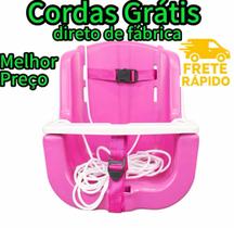 Balanço Infantil Plástico Bebê Criança Cadeirinha com Corda O MAIS BARATO Balanço Infantil Plástico Bebê Criança Cadeirinha com Corda O MAIS BARATO