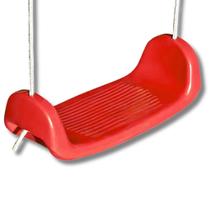 Balanço Infantil - Pracha Vermelha com Cordas e Ganchos