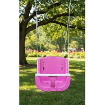 Balanço Infantil Seguro Rosa 1-4 Anos 30kg Balanço Infantil Seguro Rosa 1-4 Anos 30kg