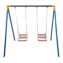 Balanço Infantil Tradicional em Ferro 2 Lugares Cód. 0671