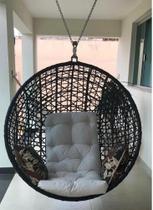 Balanço Milano Suspenso Fibra Sintética Varanda Jardim Sala Balanço Milano Suspenso Fibra Sintética Varanda Jardim Sala