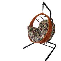 Balanço ninho corda náutica com suporte para pendurar o balanço Balanço ninho corda náutica com suporte para pendurar o balanço