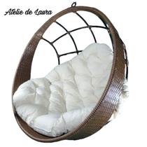 Balanço ninho suspenso cor argila