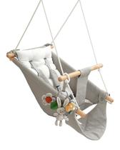 Balanço para Bebê gladswing 3 Modos Cinto de 5 Pontos Cinza e Branco Balanço para Bebê gladswing 3 Modos Cinto de 5 Pontos Cinza e Branco
