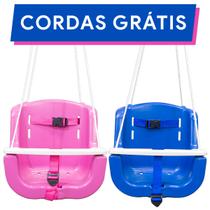 Balanço Plastico Infantil para Bebes Criança Cadeirinha Menino Menina Azul Rosa Balanço Plastico Infantil para Bebes Criança Cadeirinha Menino Menina Azul Rosa
