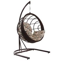 Balanço San José Alumínio Revestido em Fibra Sintética - Tecido Costela de adão verde