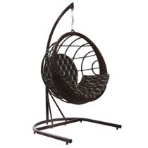 Balanço San José Alumínio Revestido em Fibra Sintética - Tecido Náutica Marinho