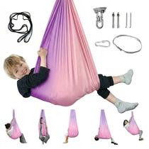 Balanço Sensorial Aokitec 170 x 150 cm com capacidade de 136 kg e kit de instalação Balanço Sensorial Aokitec 170 x 150 cm com capacidade de 136 kg e kit de instalação