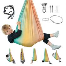 Balanço Sensorial Aokitec com capacidade de 136 kg para uso interno e externo Balanço Sensorial Aokitec com capacidade de 136 kg para uso interno e externo