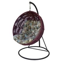 Balanço Suspenso com Suporte Modelo Panamá Corda Náutica Balanço Suspenso com Suporte Modelo Panamá Corda Náutica