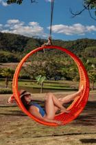 Balanço Suspenso De Teto Luxo Em Corda Náutica E Aluminio Balanço Suspenso De Teto Luxo Em Corda Náutica E Aluminio