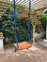 Balanço Suspenso em Corda Náutica Artesanal e Resistente Balanço Suspenso em Corda Náutica Artesanal e Resistente