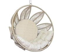 Balanço Suspenso Girassol em Corda Náutica - 110cm x 110cm x 80cm - DeckDecor