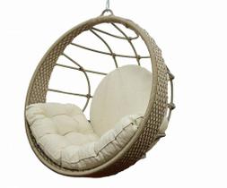 Balanço suspenso Lua cheia - Corda náutica by DeckDecor Balanço suspenso Lua cheia - Corda náutica by DeckDecor