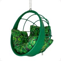 Balanço Suspenso Ninho Ômega Jardim Gourmet Alumínio Teto