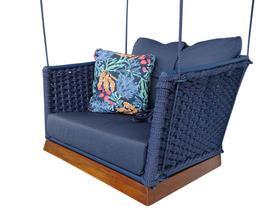 Balanço Suspenso Poltrona em Corda Náutica - DeckDecor