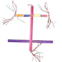 Balanço Trapézio Duplo Colorido - Tipo Luxo