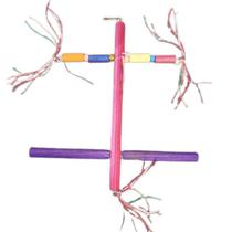 Balanço Trapézio Duplo Colorido - Tipo Luxo